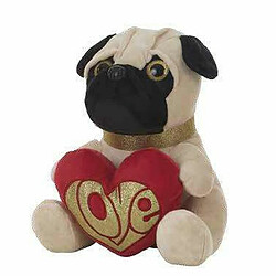 BigBuy Kids Jouet Peluche Pug 26 cm