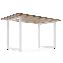 Ds Meubles Table Salle Manger - Strong 80x120 Blanc pas cher