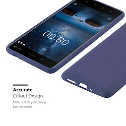 Avis Cadorabo Coque Nokia 8 2017 Etui en Bleu