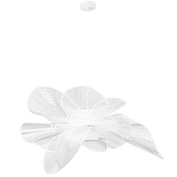 ICONIK INTERIOR Lampe Suspendue - Design Moderne - Aura Blanc