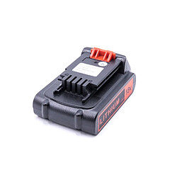 vhbw Batterie remplacement pour Black & Decker BL1518-XJ, BL2018-XJ, BL3018, BL3020 pour outil électrique (1500 mAh, Li-ion, 18 V)