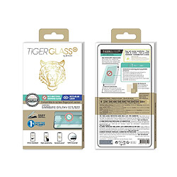 Tiger Verre Trempé pour Samsung Galaxy S23/S22 Anti Lumière Bleue Ultra-résistant Transparent