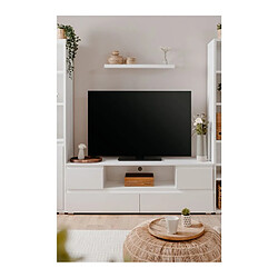 Acheter Mes Meuble TV 4 tiroirs 160x40,1x53 cm blanc - MITZ