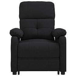 Avis vidaXL Fauteuil électrique de massage Noir Tissu