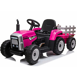 Acheter Tracteur ATAA Ceres avec remorque Couleur Rose