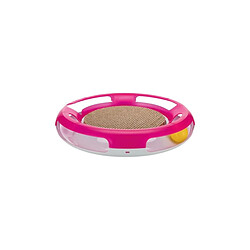 TRIXIE Jouet Chat Race + Scratch - Plastique - O 37 Cm