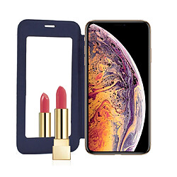 Avis Wewoo Coque Étui en cuir PU + TPU miroir pour iPhone 11 Pro bleu