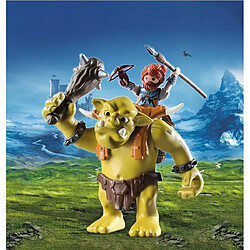 Playmobil® Troll géant et soldat nain Playmobil Knights 9343