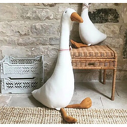 Avis Universal 1 pièce 50-59cm Indian Big White Goose Décoration de chambre d'enfant Bébé accompagné d'oreiller Poupée Peluche Peluche Poupée Douce Photographie | Animaux en peluche