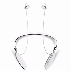 Wewoo Oreillette Bluetooth Earbuds sans fil V4.2 Sports Gym HD stéréo casque avec micro, pour iPhone, Samsung, Huawei, Xiaomi, HTC & autres smartphones blanc