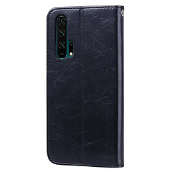 Avis Wewoo Housse Coque Business Style Oil Wax Texture en cuir à rabat horizontal pour Huawei Honor 20 Proavec support et fentes cartes et portefeuille noir