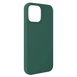 Avizar Coque iPhone 13 Pro Max Silicone Semi-rigide Finition Soft-touch vert éméraude