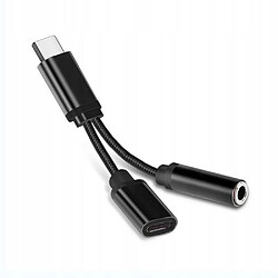 GUPBOO Adaptateur 2-en-1 Câble Mini Jack USB-C,JL1356 pas cher