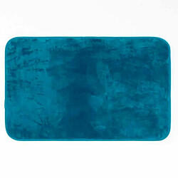 Paris Prix Tapis Uni en Flanelle Flanou 50x80cm Bleu