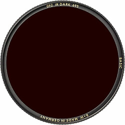 B+W Filtre de base MRC rouge foncé 695/092 IR (60 mm)