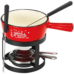 Table And Cook Service à fondue 2 fourchettes rouge - SH-V611 - TABLEANDCOOK