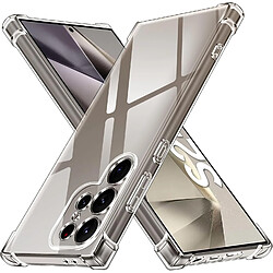 Coque Pour Samsung Galaxy S24 Ultra Silicone Transparente Angles Renforces Little Boutik©