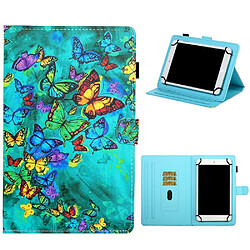 Etui en PU impression de motifs universelle papillon pour votre Tablets 7 pouces