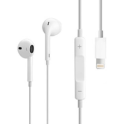 Apple MMTN2 - Écouteurs EarPods d'Origine Pour Iphone - Lightning - Fourni Avec Adaptateur Lightning vers Jack - Blanc (En Vrac)