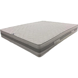 King Of Dreams Matelas 90x190 Ressorts ensachés + Mousse à Mémoire de Forme 55 Kg/m3 - Soutien Très Ferme - 23 cm + Oreiller à Mémoire de Forme valeur 89 € Best Memory