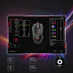 Acheter Universal Souris de jeu rétro-éclairé programmable RVB ergonomique