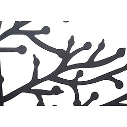 Décoration murale DKD Home Decor 3 Pièces Noir Arbre Métal (141 x 1,3 x 61 cm)