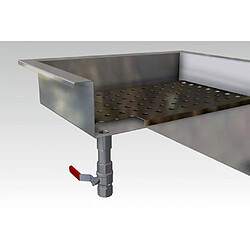 Bac à Glace Pilée Intégré 2/1GN - Combisteel