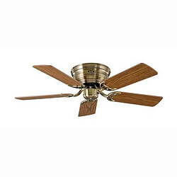 Casafan Ventilateur Classic Flat 103-III 103cm Laiton Chêne Hêtre