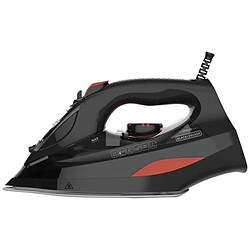 Black & Decker Fer à repasser vapeur 3000w 45g/min noir et rouge - BXIR3000E - BLACK+DECKER