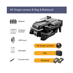 2 BATTERIE EXTÉRIEUR MINI MINI DRONE 4K AIRCASE DE CAMÉRA UNE PLIAGE PLIAGE DE TÉLÉPHONE MOBILE DE TÉLÉPHONE MOBILE DE TÉLÉPHONE DE TÉLÉPHONE DE TÉLÉPHONE DE TÉLÉPHONE DE L'AIRCRATION DRONE