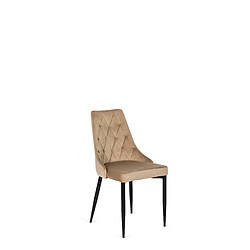 Vivaldi Chaise CORK Beige Velours