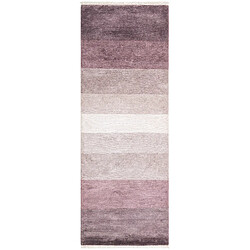 Vidal Tapis de couloir en laine 300x109 Violet Darya