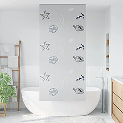 vidaXL Store enrouleur de douche 110x240 cm largeur du tissu 106 cm