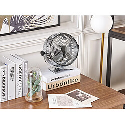 Acheter Beliani Ventilateur de table RIBBLE Argenté