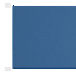 Maison Chic Auvent vertical de balcon | Store extérieur | Auvent solaire Bleu 60x600 cm Tissu oxford -GKD50675