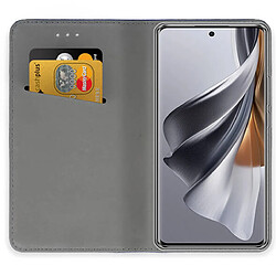 Avis Htdmobiles Housse pour Oppo Reno 10 / 10 Pro 5G - etui coque pochette portefeuille + verre trempe - BLEU MAGNET