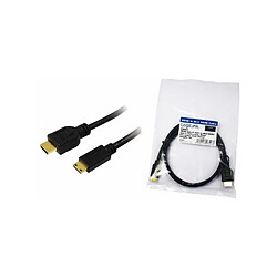 LogiLink Câble HDMI, A mâle - mini C mâle, 1 m ()