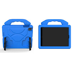 Coque en TPU anti-choc EVA avec béquille bleu pour votre Apple iPad mini (2019) 7.9 pouces/mini 4