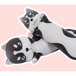 Acheter Universal 1 x 70 cm Kawaii long coussin Husky peluche mignon peluche animal doux chien coussin enfant bébé fille cadeau | Peluche animal en peluche