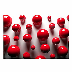 Paris Prix Papier Peint Red Balls 105 x 150 cm