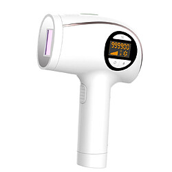 Chrono Épilation au laser pour femme, 999 000 flashs Cadeaux d'épilation pour femme Épilateur avec mode glace, blanc