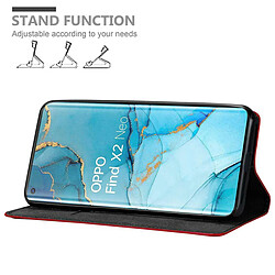 Cadorabo Coque Oppo FIND X2 PRO Etui en Rouge