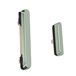 Avizar Clappio Bouton Power et Volume pour Samsung Galaxy S24 et S24 Plus Vert