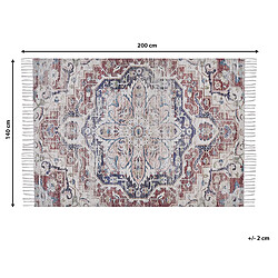 Beliani Tapis Multicolore 140 x 200 cm KELKIT