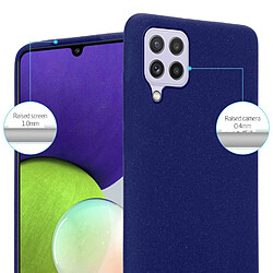 Avis Cadorabo Coque Samsung Galaxy A22 4G / M22 / M32 4G Etui en Bleu