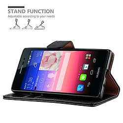 Cadorabo Coque Huawei ASCEND P7 Etui en Noir pas cher