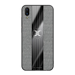 Avis Wewoo Coque Souple Étui de protection en TPU antichoc Texture pour tissu Vivo X21 UD XINLI Gris