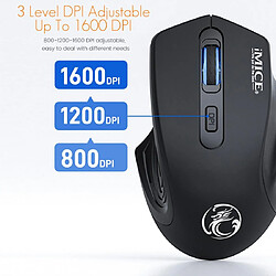 Acheter Yonis Souris Sans Fil Silencieuse Rechargeable 1600 DPI