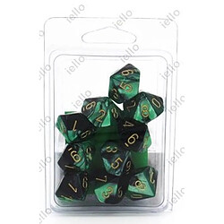 Chessex Set de 10 des 10 faces vert