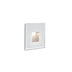 faro Applique murale extérieur Dart Verre,Plastique Blanc Mat